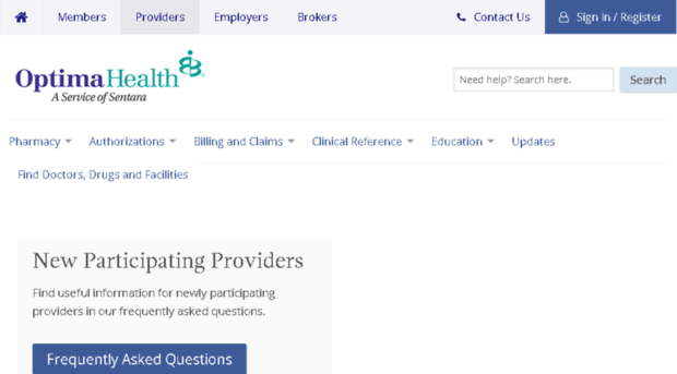 providerssecure.optimahealth.com