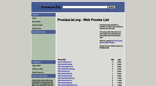proxieslist.org