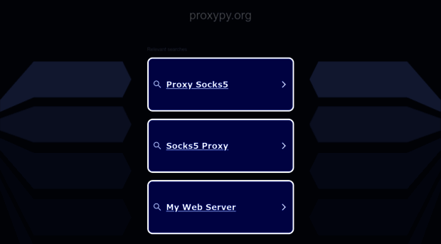 proxypy.org