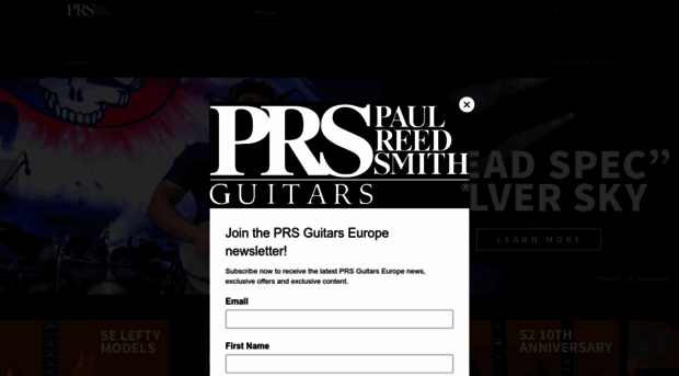 prsguitarseurope.com