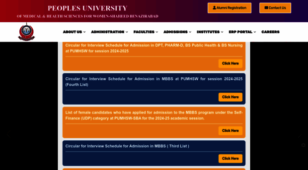 pumhs.edu.pk