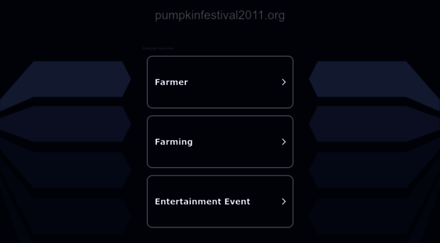pumpkinfestival2011.org