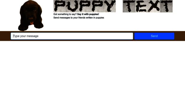 puppytext.com