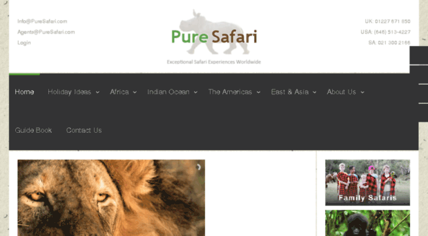 puresafari.com