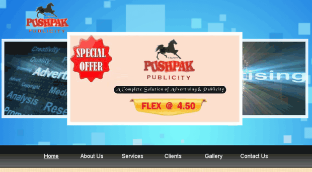 pushpakpublicity.com