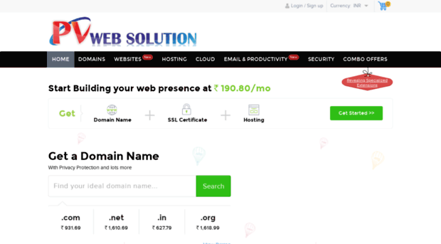 pvwebsolution.co.in