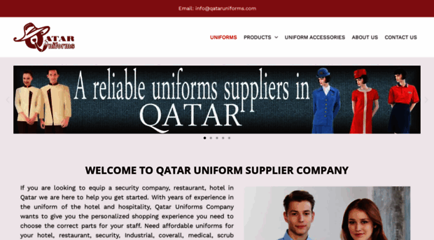 qataruniforms.com