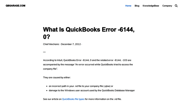 qbgarage.com