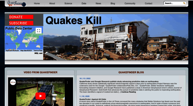 quakefinder.com