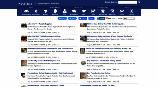 queanbeyan.hotbizzle.com