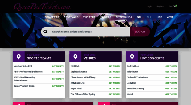 queenbeetickets.com
