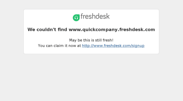 quickcompany.freshdesk.com