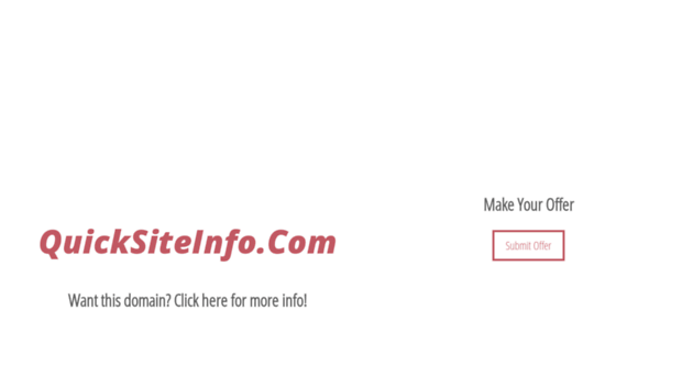 quicksiteinfo.com