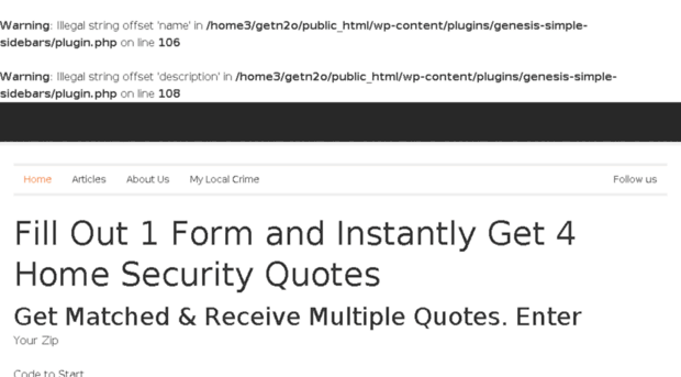 quotesforsecuritysystems.com