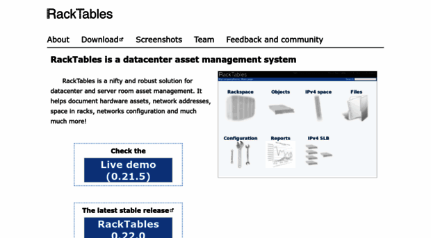 racktables.org