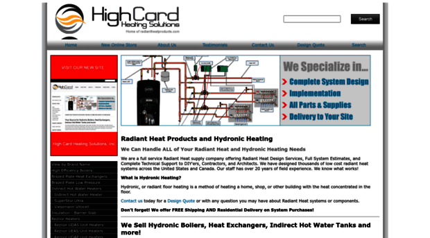 radiantheatproducts.com