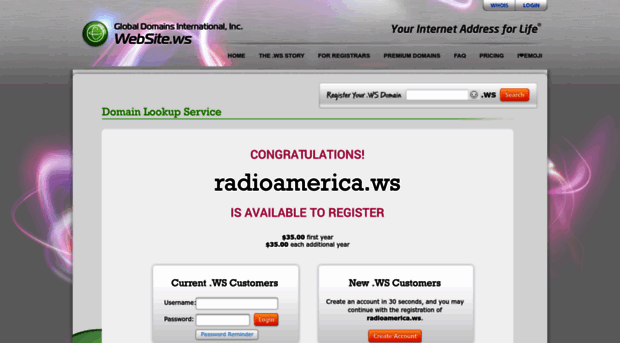 radioamerica.ws