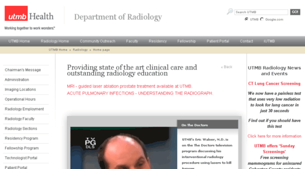 radiology.utmb.edu