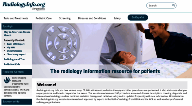 radiologyinfo.org