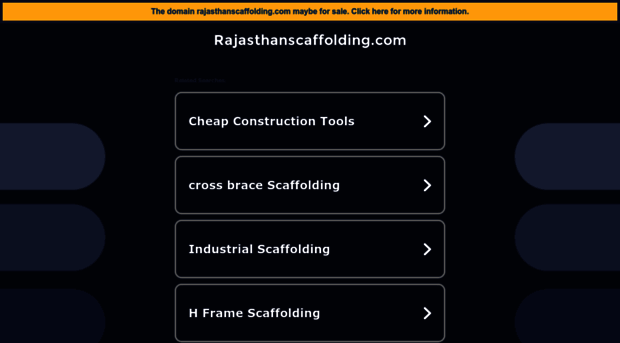 rajasthanscaffolding.com