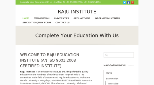 rajuinstitute.com