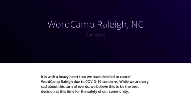 raleigh.wordcamp.org