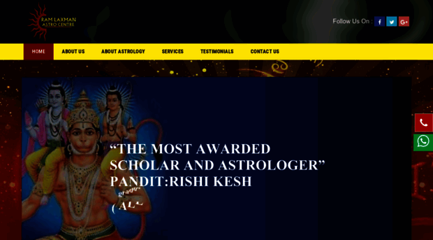 ramlaxmanastrologer.com