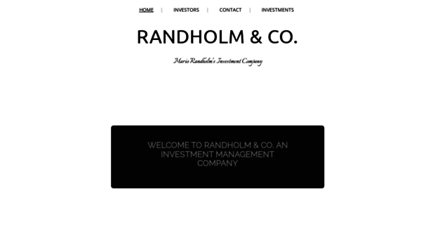 randholmco.com