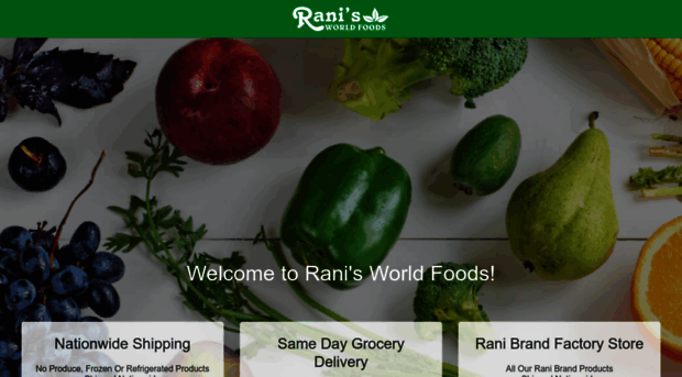 ranisworldfoods.com