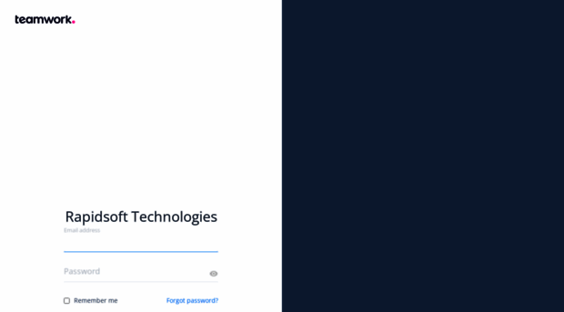 rapidsofttechnologies.teamwork.com
