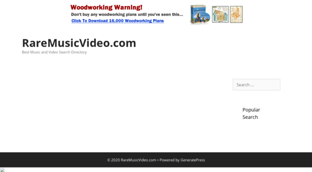 raremusicvideo.com