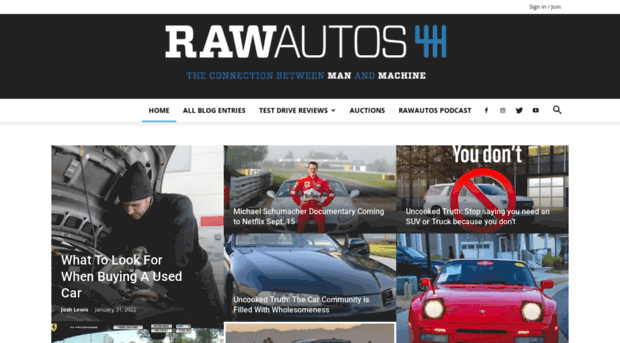 rawautos.com