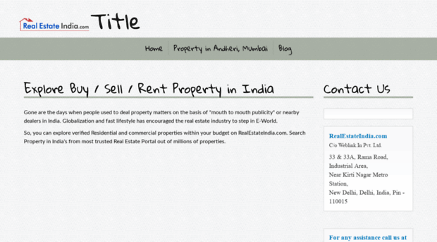 realestateindia.bravesites.com
