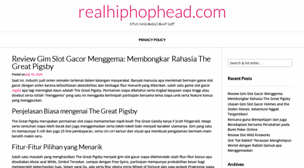 realhiphophead.com