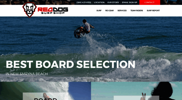 reddogsurfshop.com