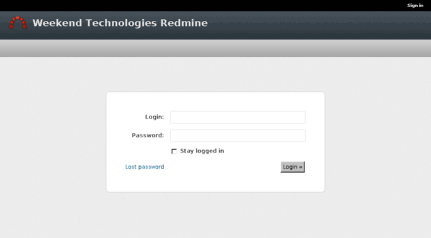 redmine.weekendtechnologies.com