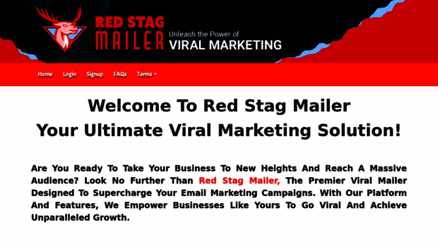 redstagmailer.com