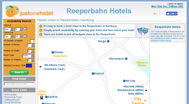 reeperbahnhotels.com
