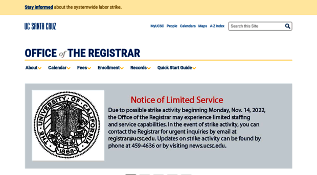 registrar.ucsc.edu