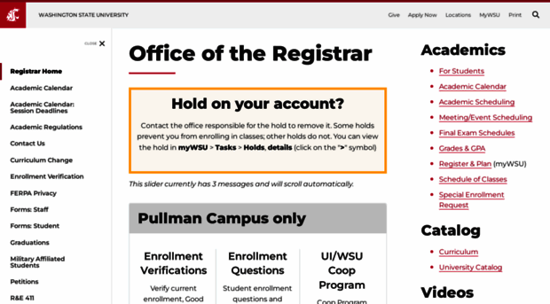 registrar.wsu.edu