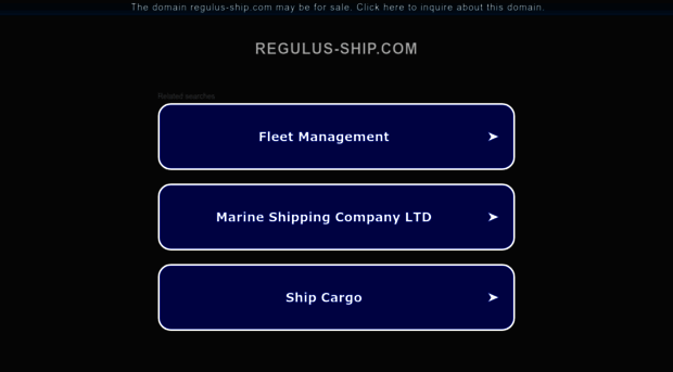 regulus-ship.com