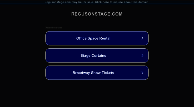 regusonstage.com