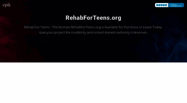 rehabforteens.org