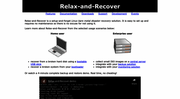 relax-and-recover.org