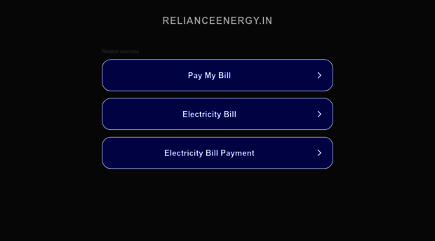 relianceenergy.in