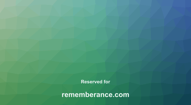 rememberance.com