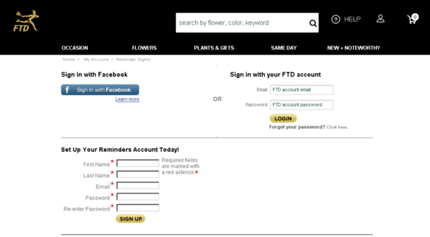reminders.ftd.com