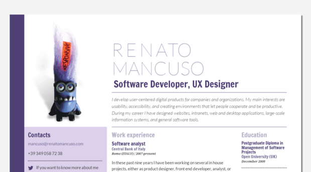 renatomancuso.com