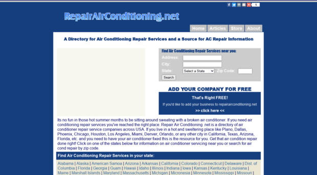 repairairconditioning.net