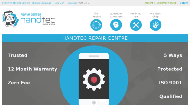 repairs.handtec.co.uk